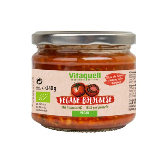 VITAQUELL - БИО ВЕГАН БОЛОНЕЗЕ СОС - 240 г