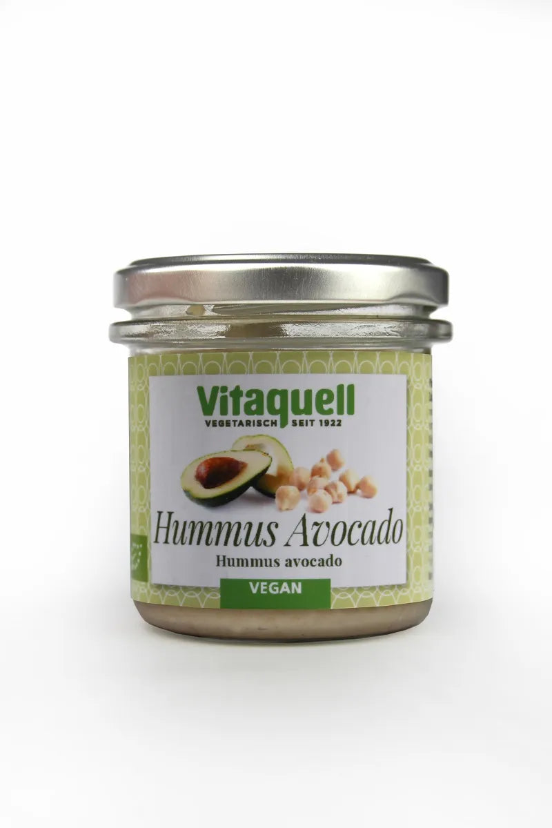 VITAQUELL - БИО ВЕГАН ХУМУС ОТ АВОКАДО - 130 г