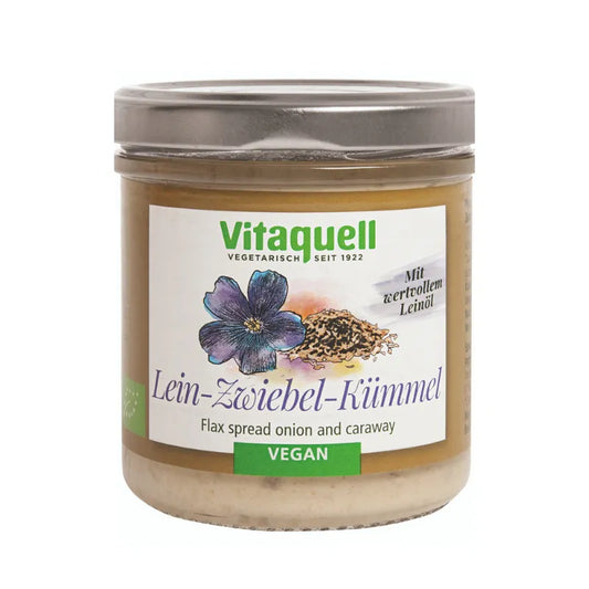 VITAQUELL - БИО ВЕГАН ПАСТЕТ С ЛУК И КИМ - 130 г