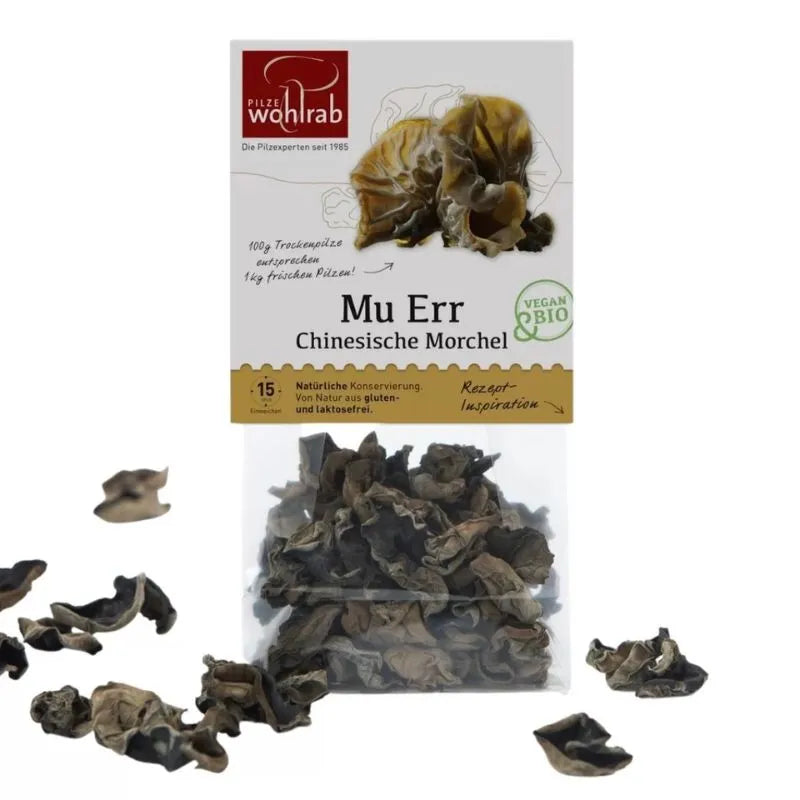 WOHLRAB - БИО ГЪБИ СУШЕНИ МУ-АР (MU ERR) КИТАЙСКИ - 30 г