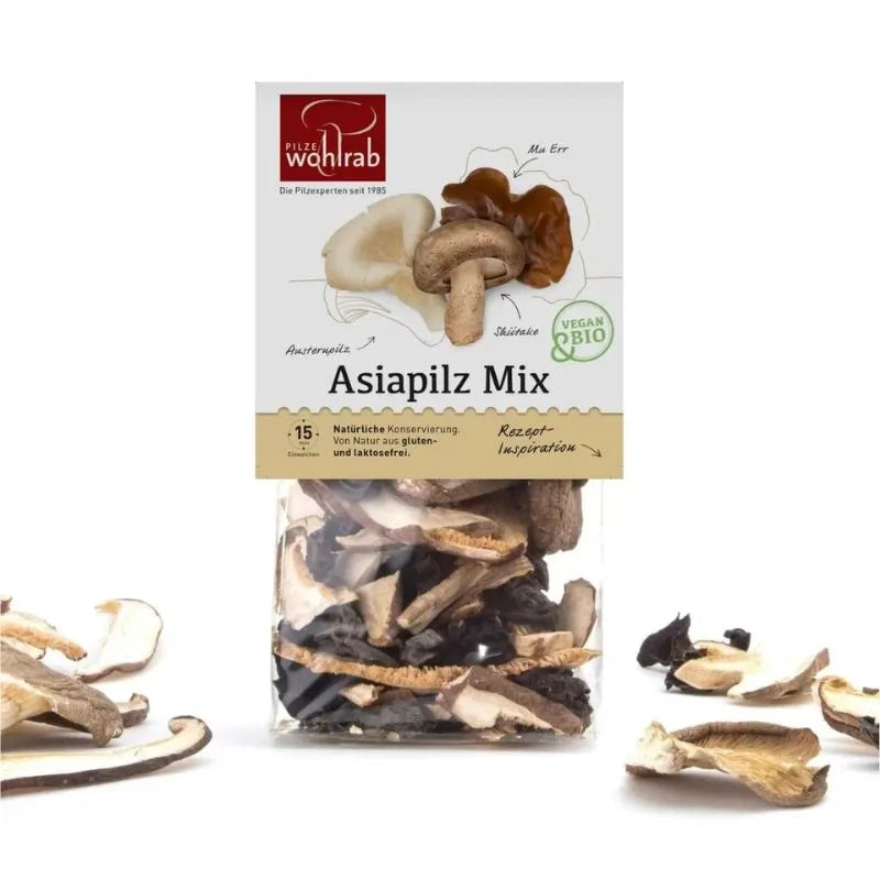 WOHLRAB - БИО ГЪБИ СУШЕНИ АЗИАТСКИ МИКС - 30 г