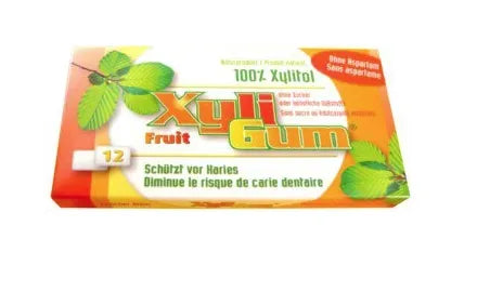 XYLI GUM - ДЪВКА С КСИЛИТОЛ FRUIT - 12 бр
