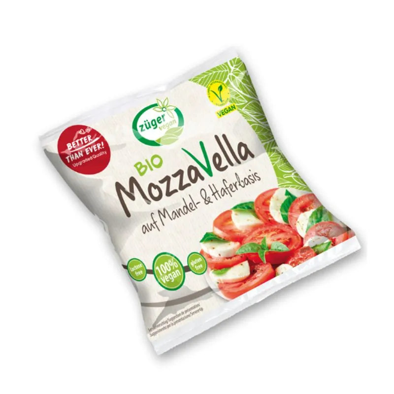 ZUGER - БИО ВЕГАН ПРОДУКТ С ВКУС МОЦАРЕЛА - 125 г