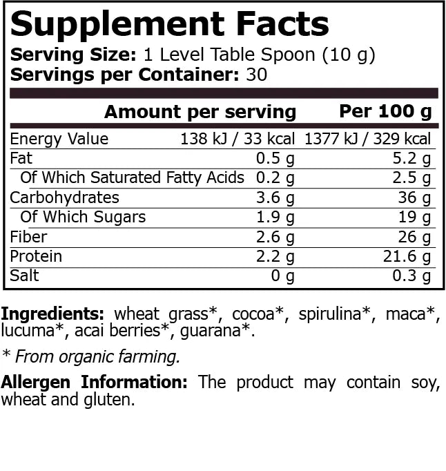 Pure Nutrition - БИО МИКС ОТ СУПЕР ХРАНИ ЗА ВСЕКИ ДЕН - 300 g