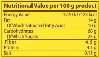 Pure Nutrition - ХРУПКАВ БАР - 45 g